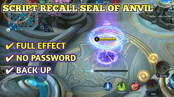 ⭕Script Recall Seal Of Anvil (tas tas) - Path Yve