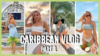CARIBBEAN CRUISE VLOG | SAINT THOMAS & ANTIGUA || PART 1