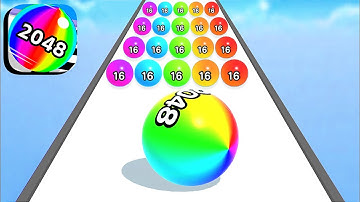 Ball Run 2048 ​- All Levels Gameplay Android,ios (Levels 82-89)