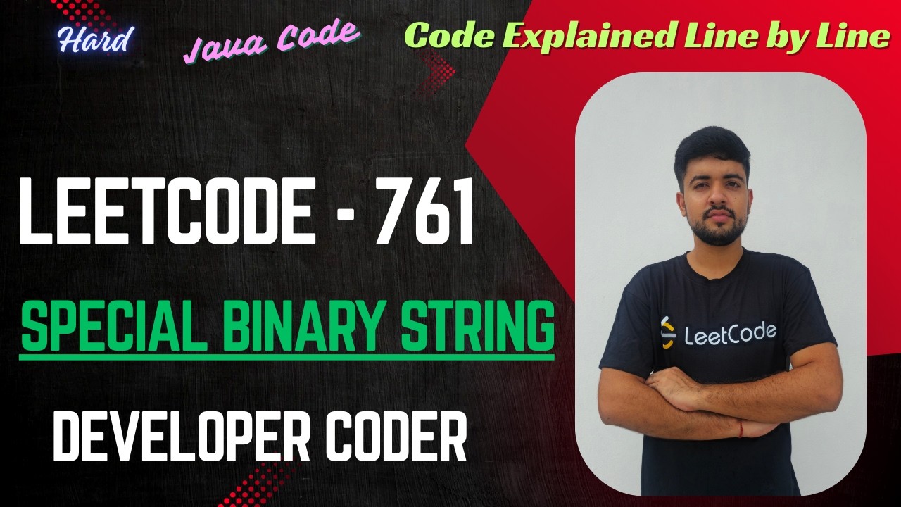 Special Binary String | LeetCode 761 | Recursion | Java Code ...