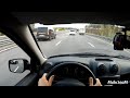 POV Driving LADA Granta 82 hp