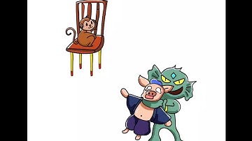 brainout 🧠। level 125। pigsy was captured by monster! save him। @Raratewa.