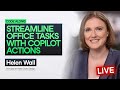 [Postponed to May 27] Streamline Office Tasks with Copilot Actions