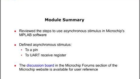 Asynchronous Stimulus