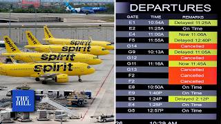 Thousands STRANDED as Spirit Airlines shuts down after failed government bailout deal