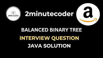 Leetcode 110 - Balanced Binary Tree - Java O(N) Solution