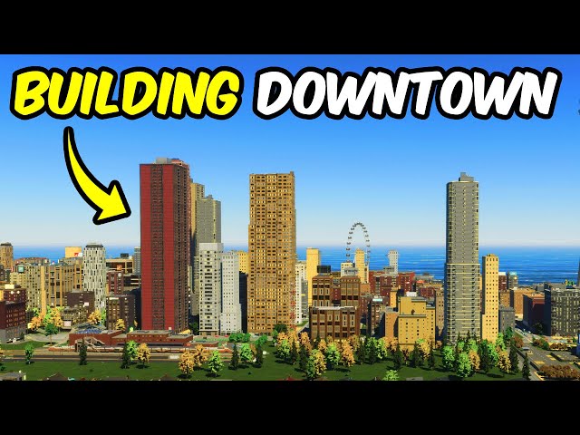 Building a Vibrant Downtown with Huge Skyscrapers class=