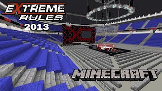 MINECRAFT WWE EXTREME RULES 2013 (INTRO PYRO) HD