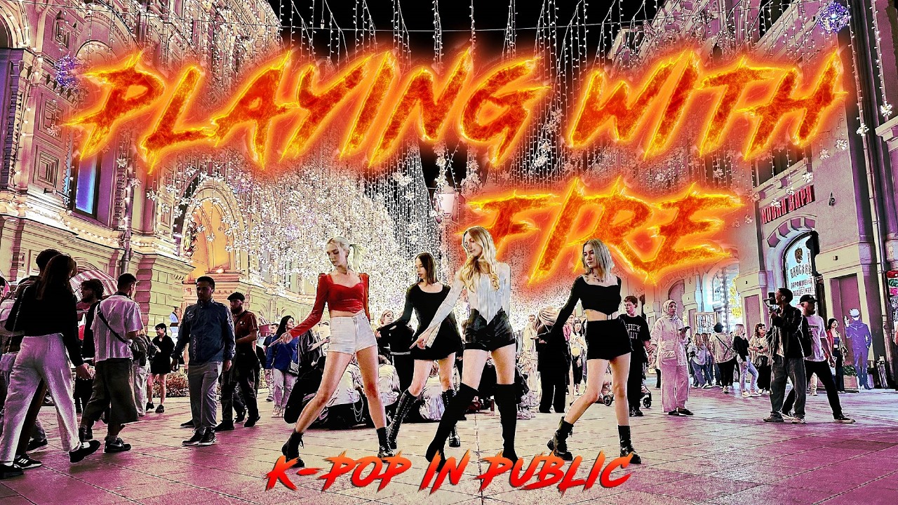 [KPOP IN PUBLIC] [ONE TAKE] BLACKPINK - '불장난 (PLAYING WITH FIRE)' | dance cover by Anti×Romantic