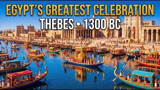 Step Inside the Beautiful Festival of the Valley — Thebes, 1300 BC