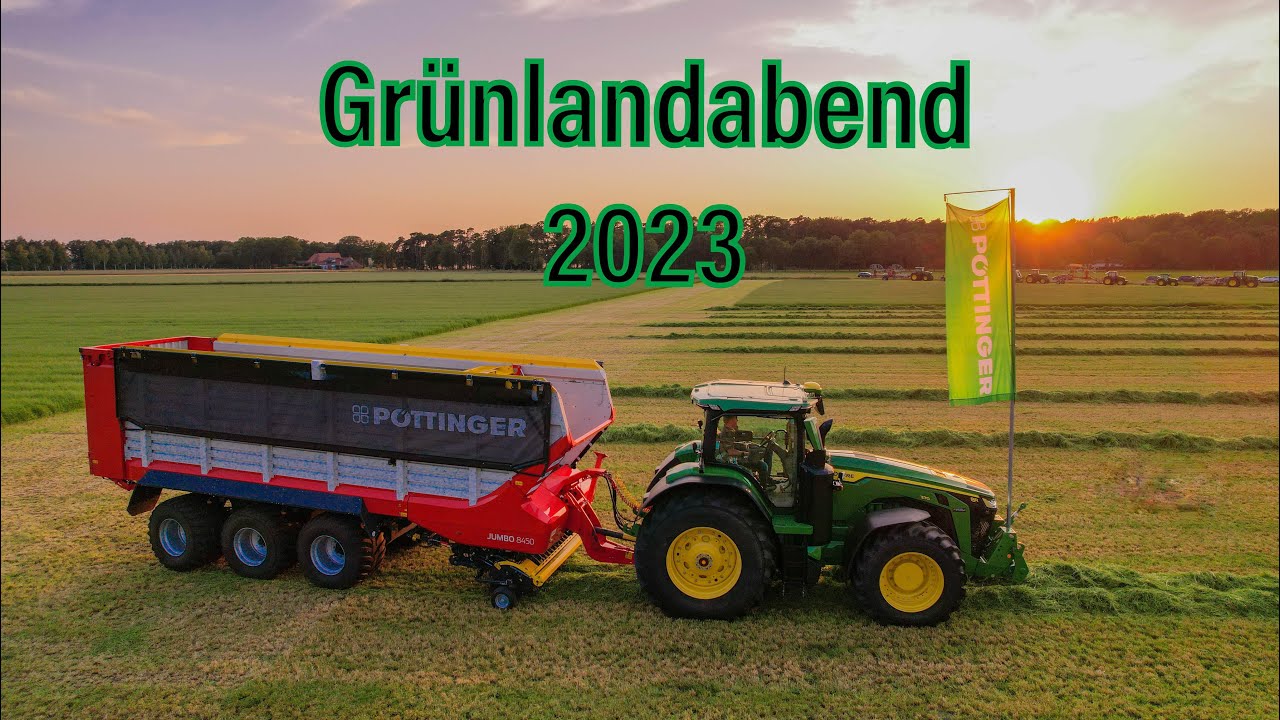 Grünlandabend von Deppe & Stücker GMBH und Brinkmeier Landtechnik mit Pöttinger und John Deere