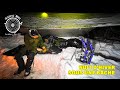 NUIT D'HIVER SOUS UNE BÂCHE  //   Bivouac sur les terres publiques du Québec  [4K]
