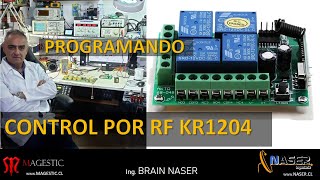 📠 KR1204 PROGRAMACION MODULO RELÉS INALAMBRICO, 4 CANALES, 433MHz - ESPAÑOL screenshot 4