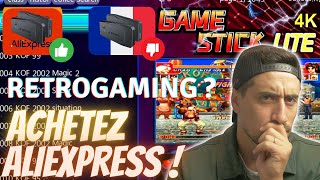 10 000 JEUX RETROGAMING !! de 30€ à 159€ !!  ALIEXPRESS👊 ? SITES FRANCAIS 😡? le GAME STICK LITE 4K screenshot 4