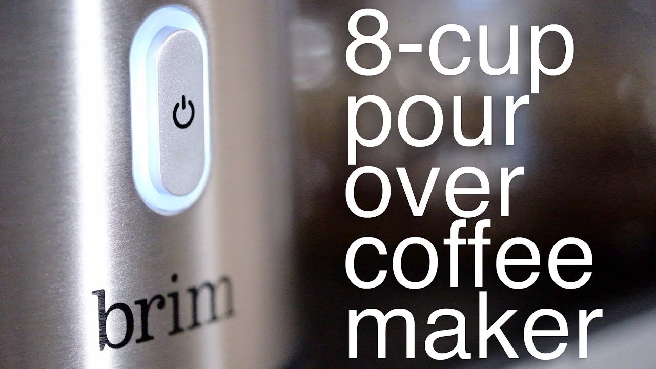 8 Cup Pour Over Coffee Maker - BRIM