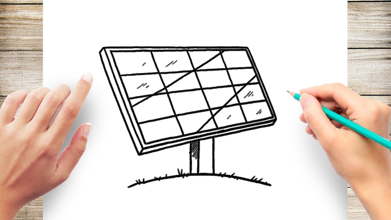 Solar Panel Drawing HighRes Vector Graphic  Getty Images