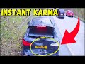 INSTANT KARMA AT BEST | Drivers busted by cops for speed, Brake Checks, Bad Driving
