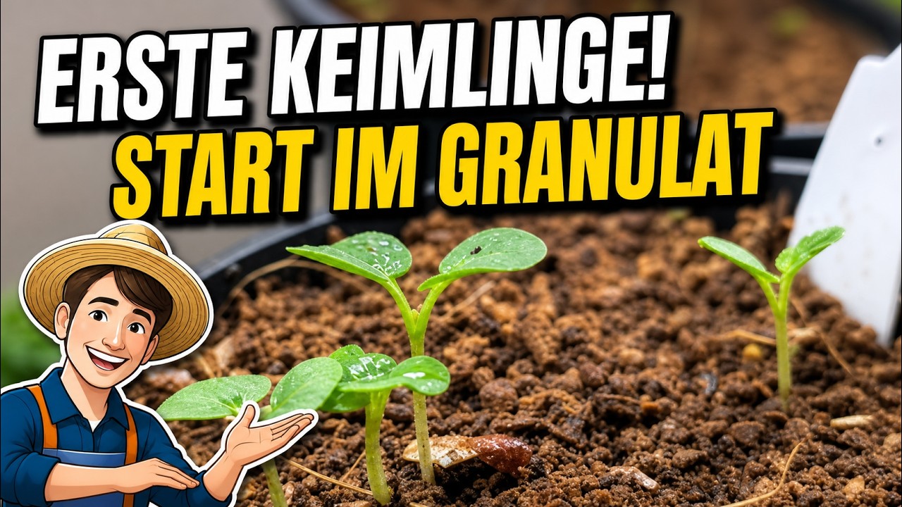 Sukkulenten & Keimlinge im Frühjahr: So wachsen sie im Granulat (Colomi)