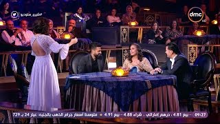 شيري ستوديو   الفنانة الجميلة   هند صبري      تطبل   على الطبلة وشيرين عبد الوهاب   ترقص   سمعها