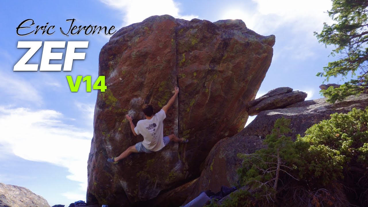 Zef V14 ~ Eric Jerome, Second Ascent