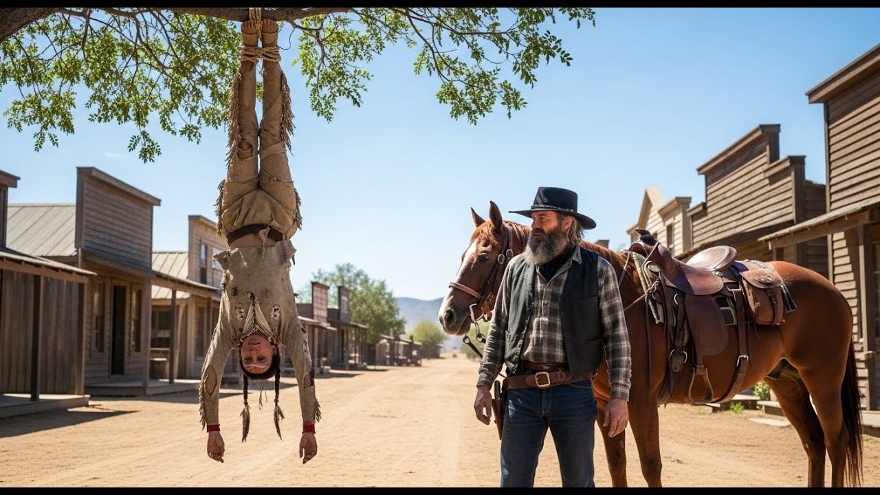 „Všichni mě uvidí umírat…“ řekla – kovboj ji odvázal… a pak udělal něco nemyslitelného…