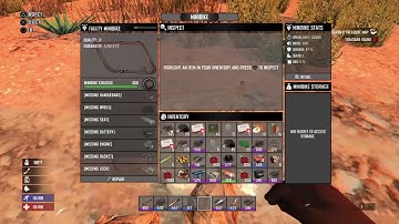 7 Days To Die Finding Chainsaw parts and Nailgun