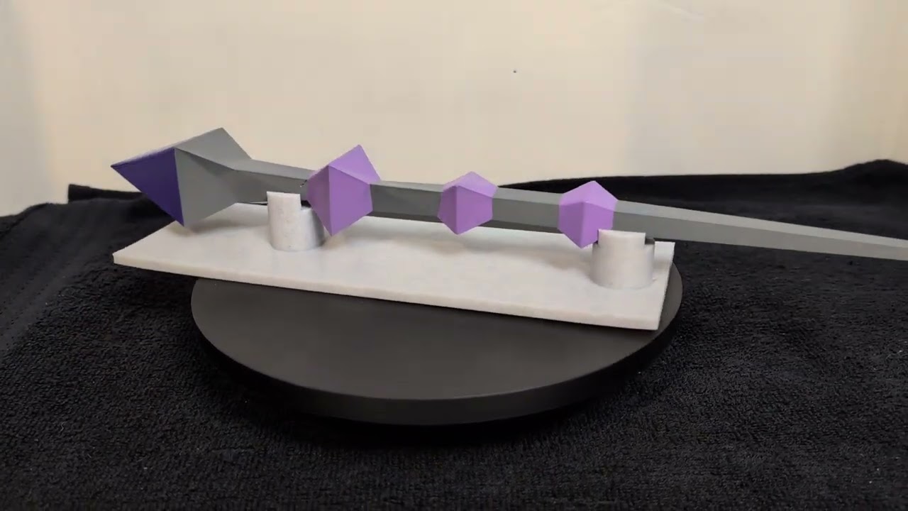 3D printed kodai wand - old school Runescape  