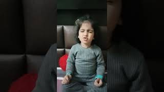 Atri Mantra Sung By Baby Janya 2 Years Old .....