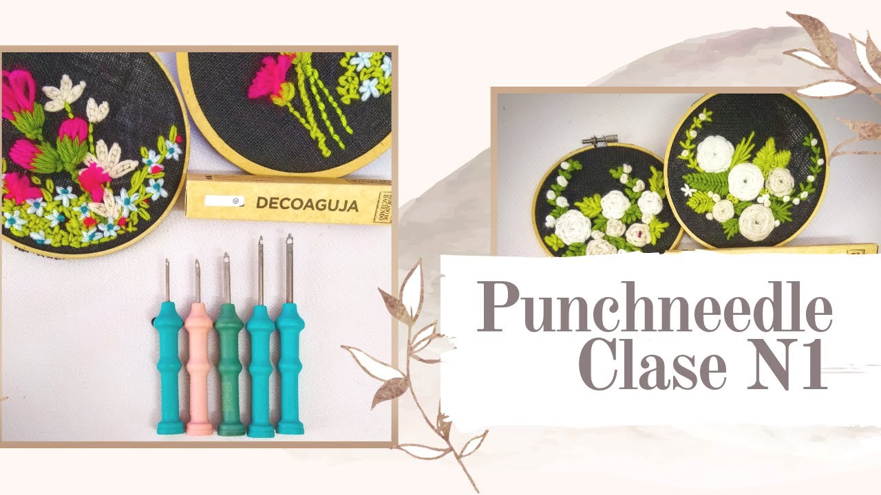 BORDADO CHINO .  Como sellar los puntos por el revés. Como bordar flores y hojas con Puntadas Largas