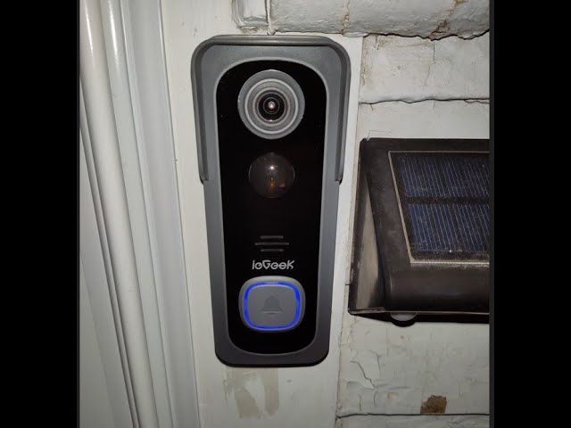 ieGeek Bell J1 - 2K Video Doorbell Camera with Wireless Doorbell