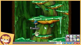 🔴MapleStory Classic World Day 4 - Warrior to Level 25, Starting Mage