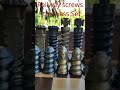 Railway screws to Chess set # SHORTS