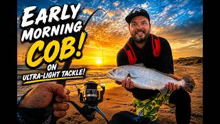 Ultra-Light COB in TOUGH Conditions! Kabeljous River Mouth (1oz Spoon Does the Damage)