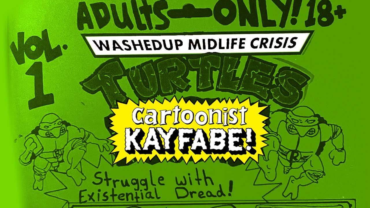 Tmnt Bootleg Outlaw Fan Fiction Midlife Crisis Teenage Mutant Ninja Turtles Doujinshi