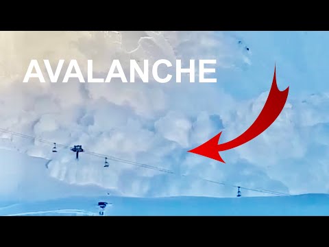 Video: Avalanche Di Restoran Di Switzerland