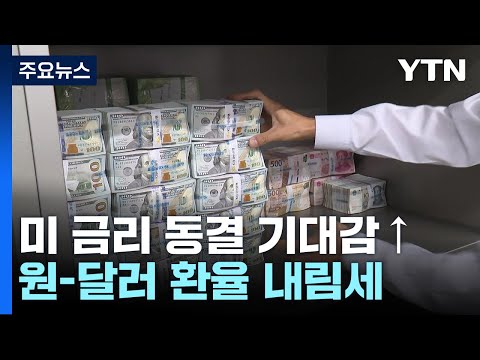 美 금리 동결 기대감에 환율 하락세 엔저도 계속 YTN 