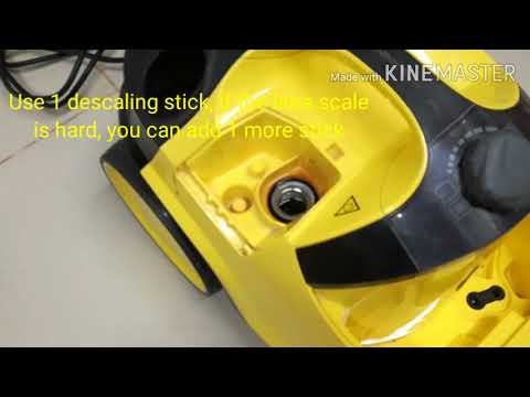 KARCHER SC5 Steam Cleaner - This steamer would kill bacteria 99.99%.#DESCALE #KARCHER #SC5