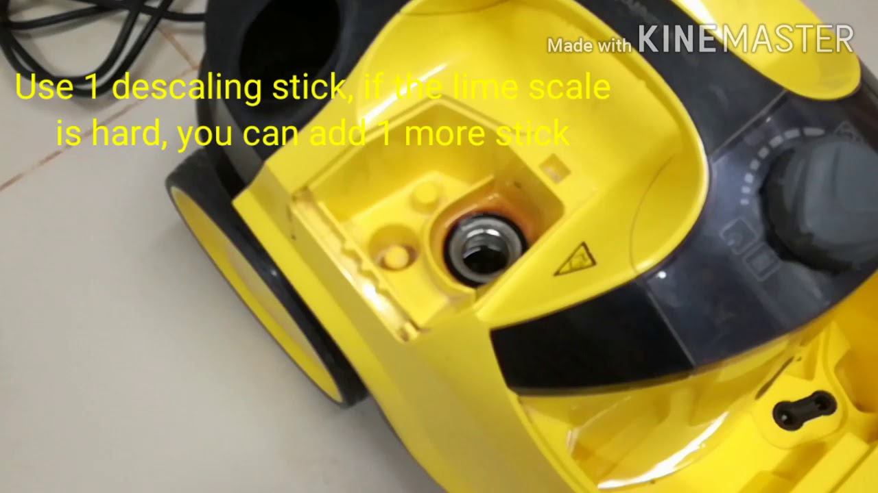 Karcher SC5 Steam Cleaner, set up & demo video. 