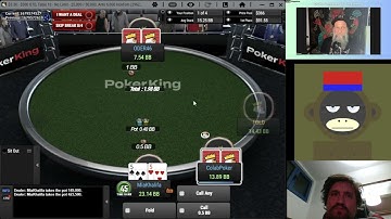 Poker Tournament Final Table Pokerking with watching OCM Magazine