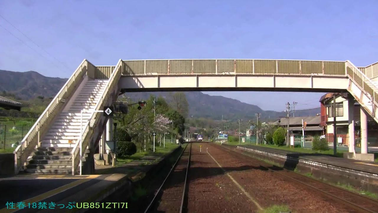 [FullHD] 前面展望 JR西日本 関西線 加茂～柘植