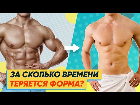 ЗА СКОЛЬКО ВРЕМЕНИ ТЕРЯЕТСЯ ФОРМА? ДАННЫЕ ИССЛЕДОВАНИЙ