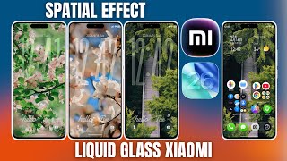 Пользовательская тема iOS 26 с пространственными обоями и набором круглых значков. screenshot 1