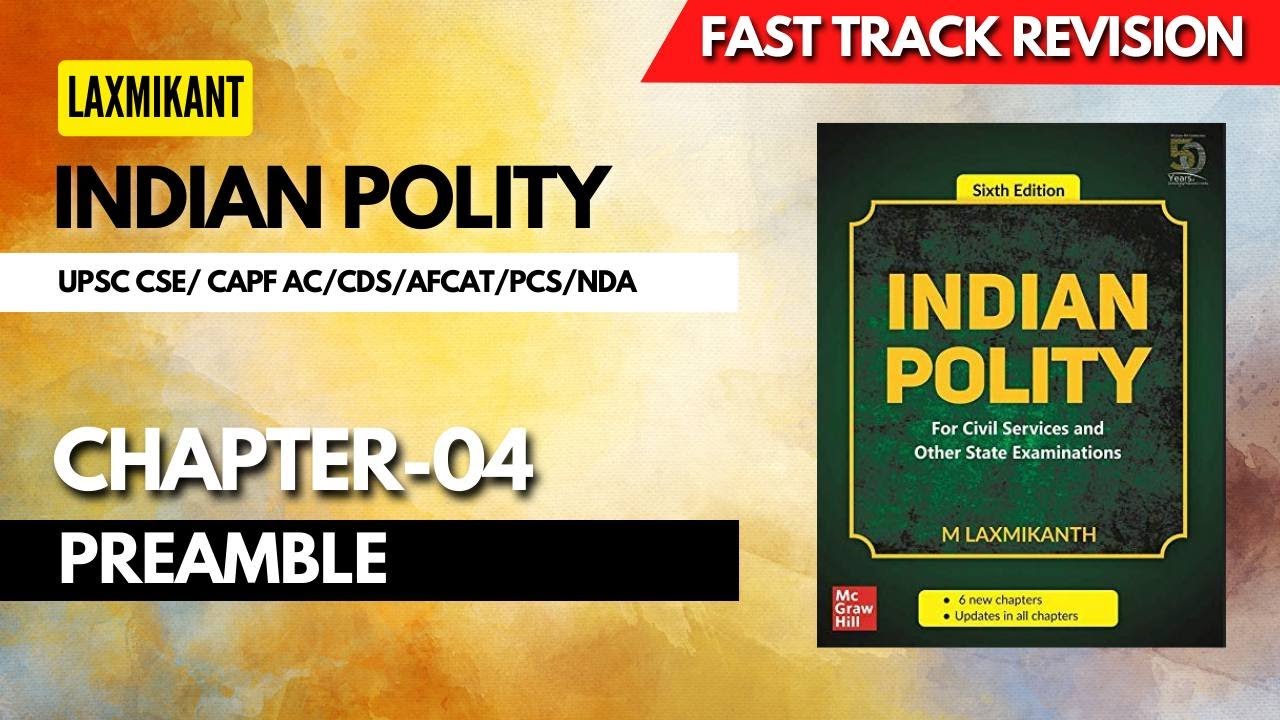 Indian Polity | Preamble | Fast Track Revision | CAPF AC 2023