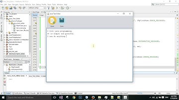 Making Text Editor with Java Swing Tutorial  # 2