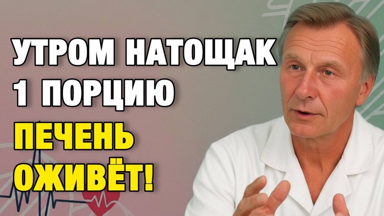 ОЧИСТИТЕ ПЕЧЕНЬ БЕЗ ЛЕКАРСТВ! Советская схема с творогом
