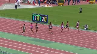 H29 ジュニアオリンピック B男子100m 予選5組