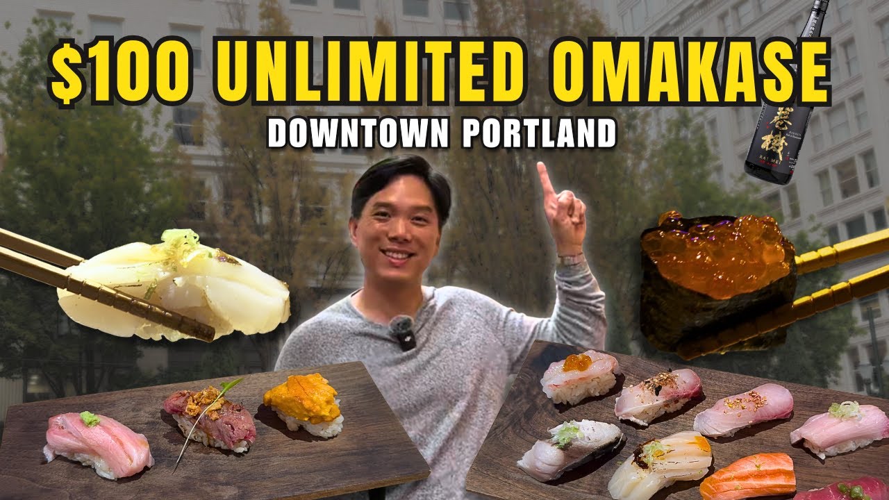 $100 All-You-Can-Eat Omakase | Downtown Portland