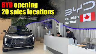 A car for BYD's first showroom in Canada? | Chinese EV BYD Great Tang 2026 with 950 km range!