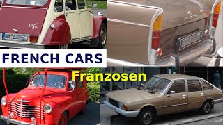 Alte Franzosische Autos Old French Cars Peugeot Citroen Renault Simca Youtube