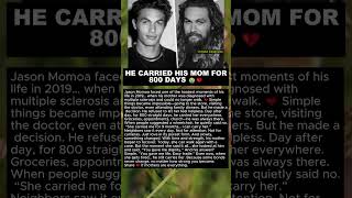 HE CARRIED HIS MOM FOR 800 DAYS 😭💔